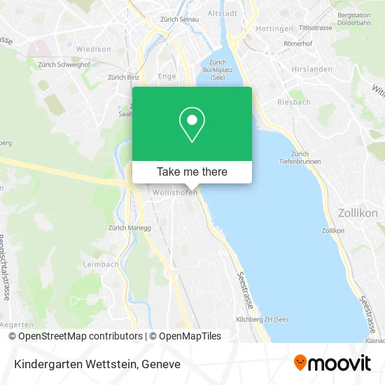 Kindergarten Wettstein map