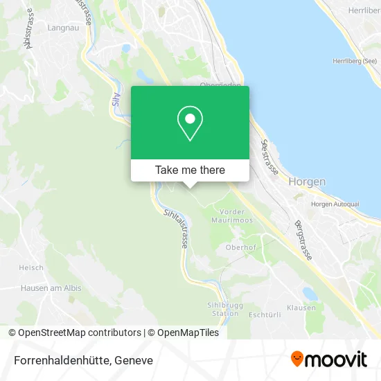 Forrenhaldenhütte plan