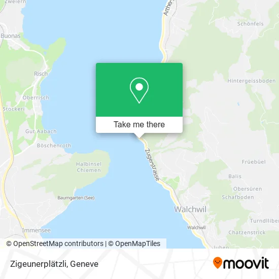 Zigeunerplätzli map