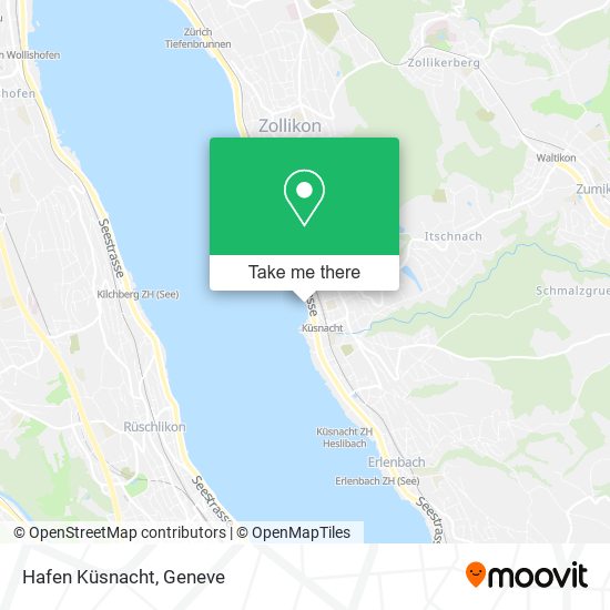 Hafen Küsnacht map