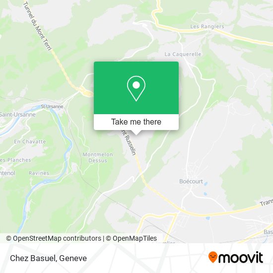 Chez Basuel map
