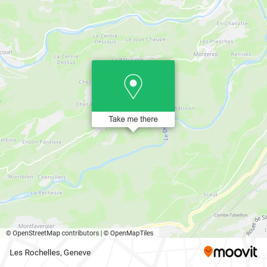 Les Rochelles map