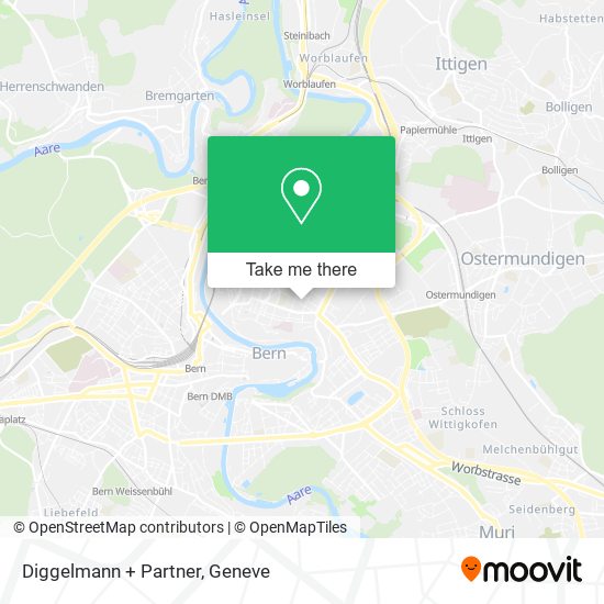 Diggelmann + Partner map