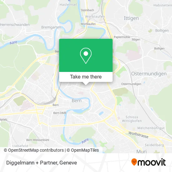 Diggelmann + Partner map