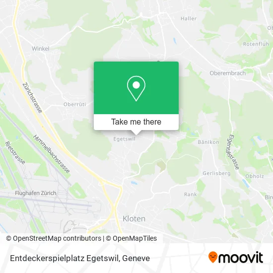 Entdeckerspielplatz Egetswil map