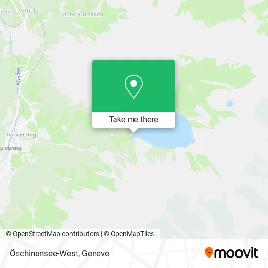 Öschinensee-West map