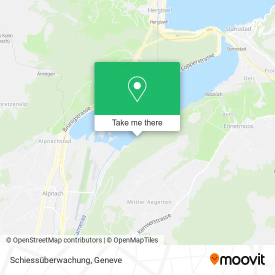 Schiessüberwachung map