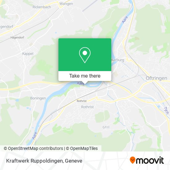 Kraftwerk Ruppoldingen map