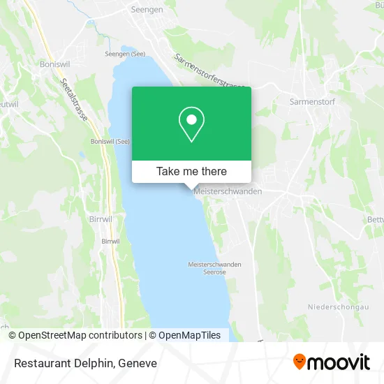 Restaurant Delphin map