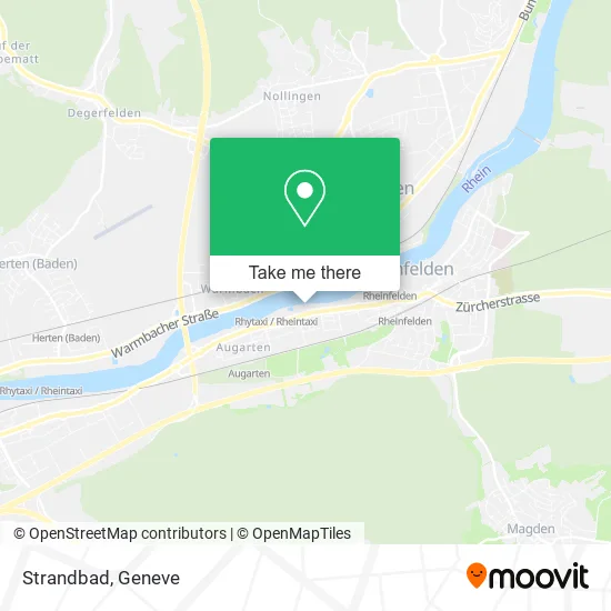 Strandbad map