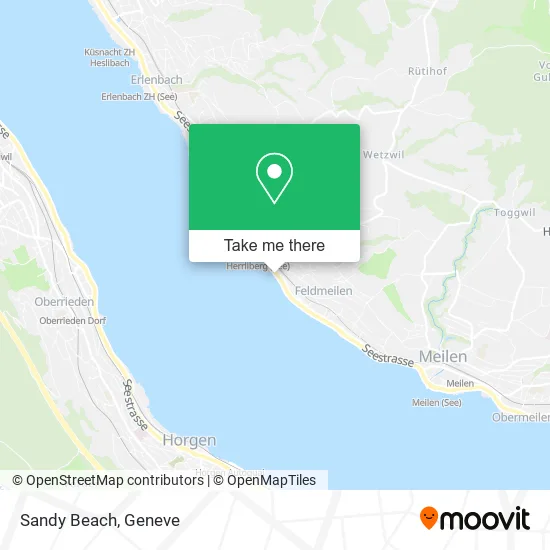Sandy Beach map