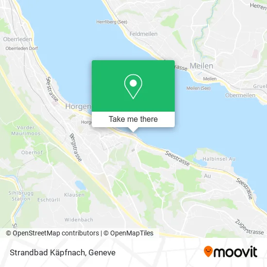 Strandbad Käpfnach map