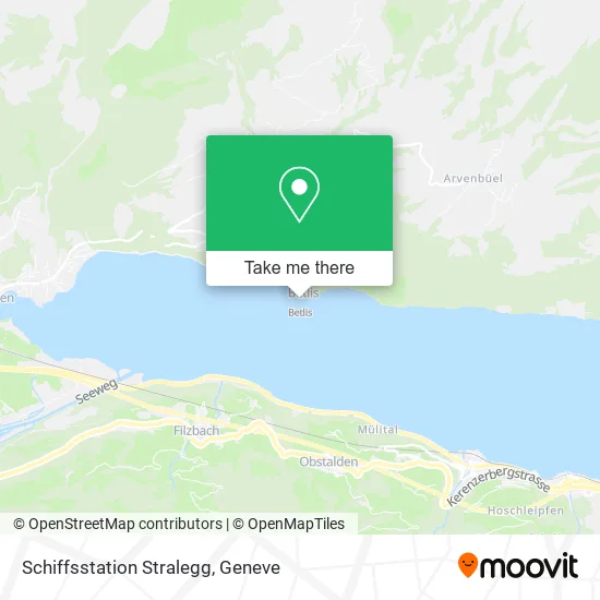 Schiffsstation Stralegg map