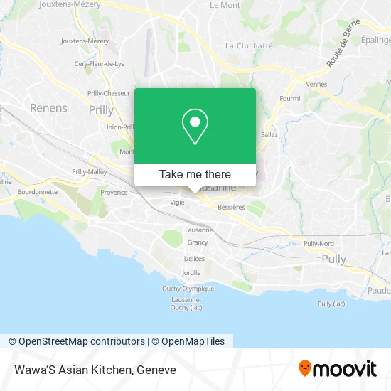 Wawa’S Asian Kitchen map