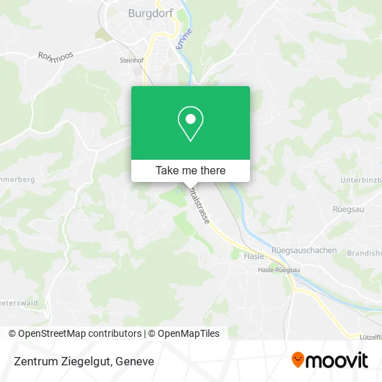 Zentrum Ziegelgut map