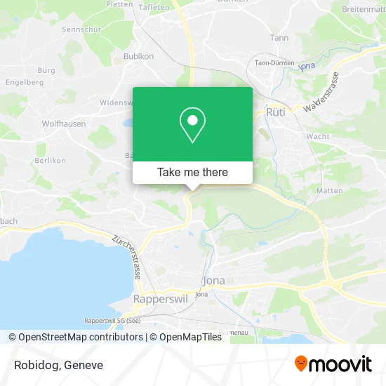 Robidog map