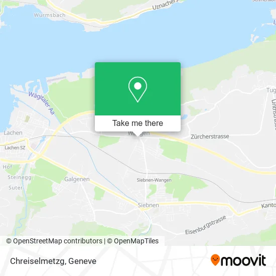 Chreiselmetzg map