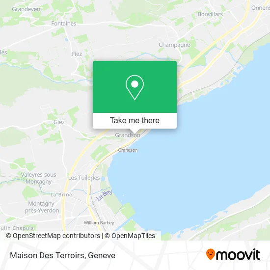 Maison Des Terroirs map