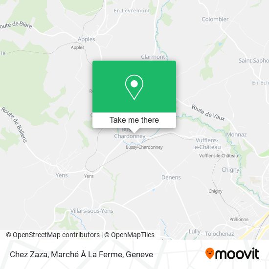 Chez Zaza, Marché À La Ferme map