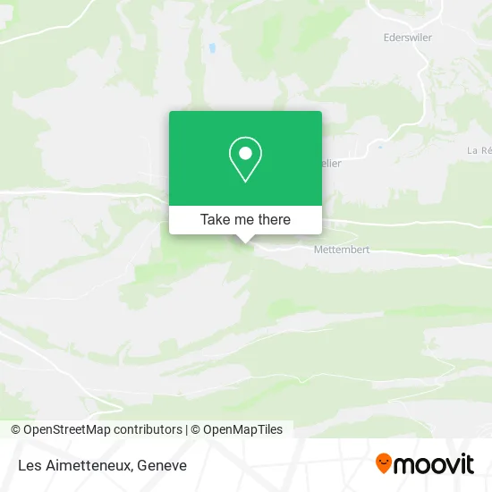 Les Aimetteneux map