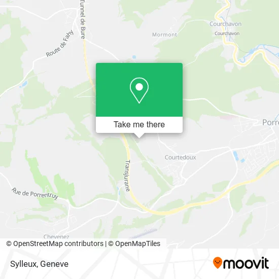 Sylleux map