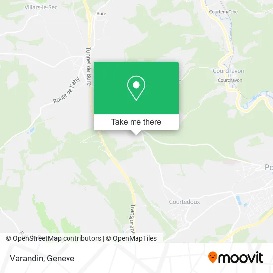 Varandin map