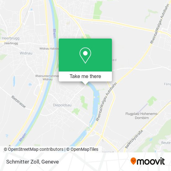 Schmitter Zoll map