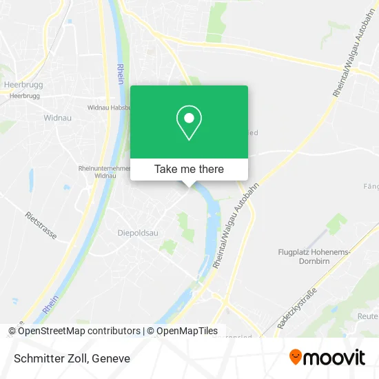 Schmitter Zoll map