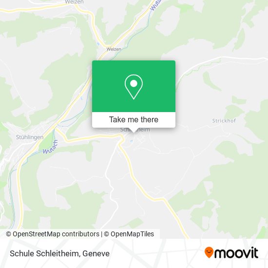 Schule Schleitheim map