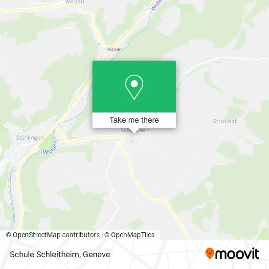 Schule Schleitheim map