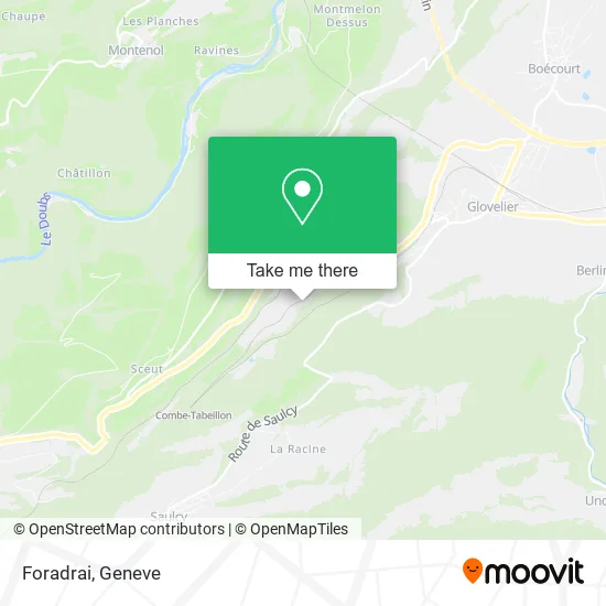 Foradrai map