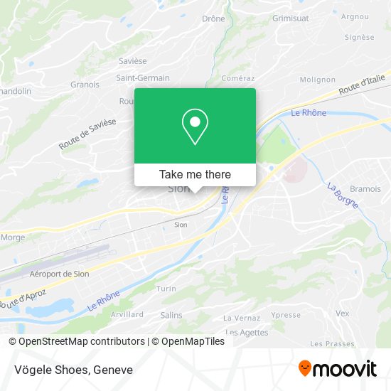 Vögele Shoes map