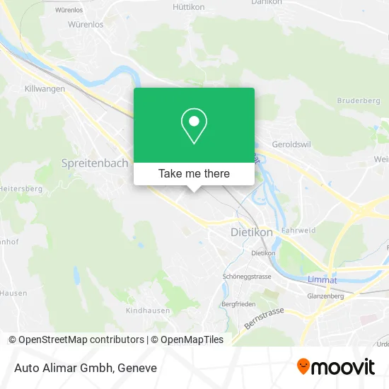Auto Alimar Gmbh map