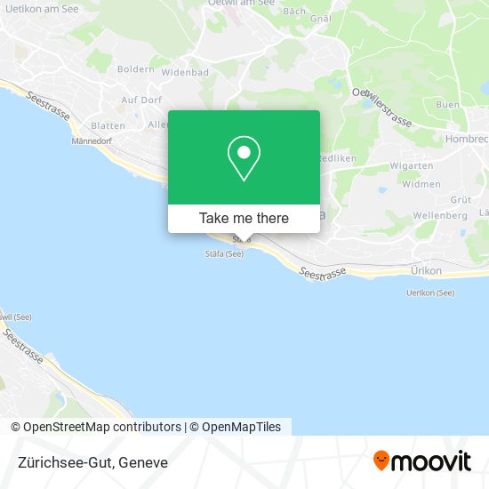 Zürichsee-Gut map