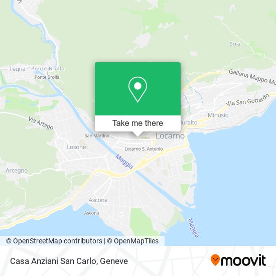 Casa Anziani San Carlo map