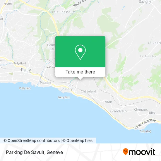 Parking De Savuit map