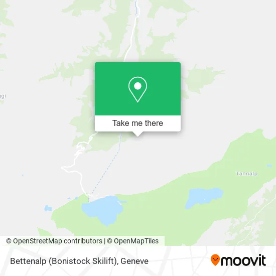 Bettenalp (Bonistock Skilift) map