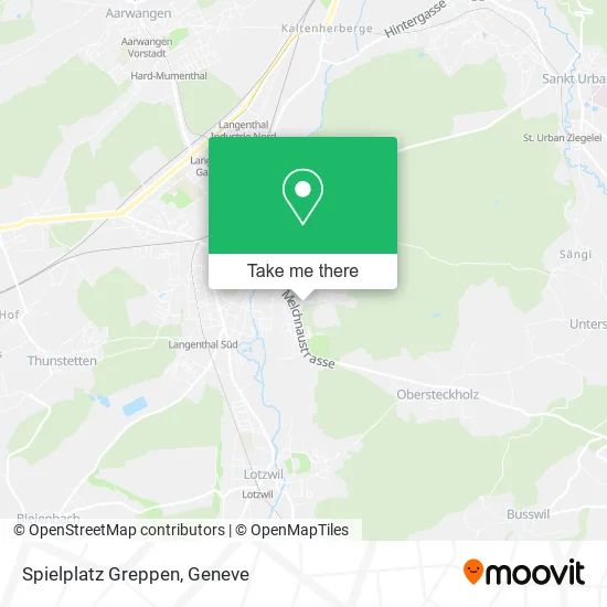 Spielplatz Greppen map