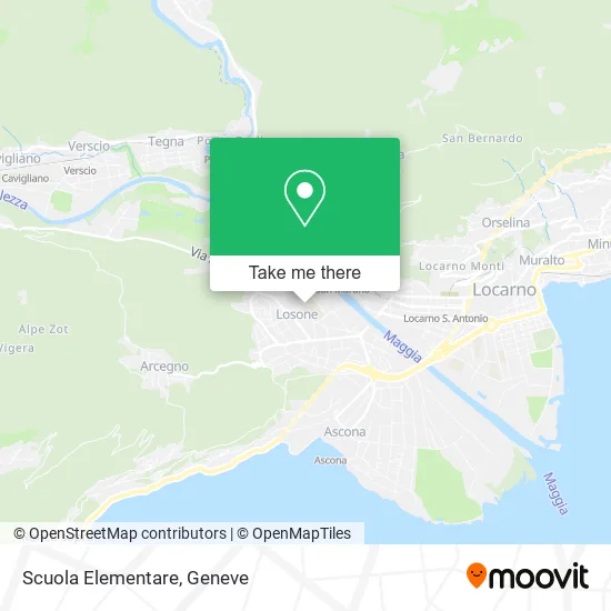 Scuola Elementare map