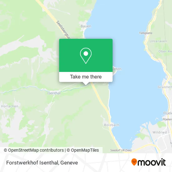 Forstwerkhof Isenthal map