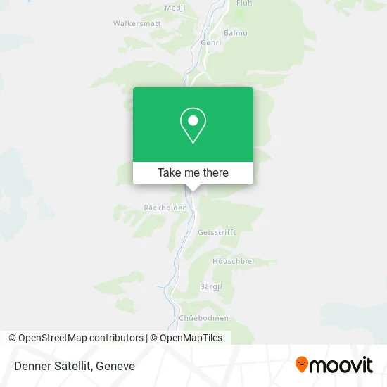 Denner Satellit map