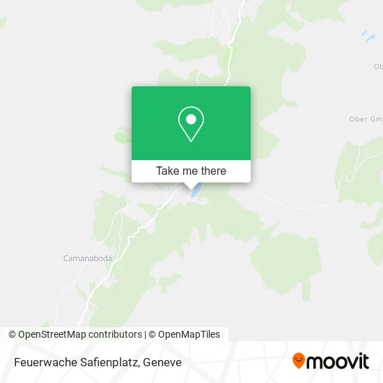 Feuerwache Safienplatz map