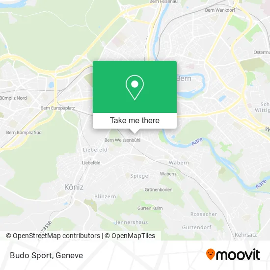 Budo Sport map