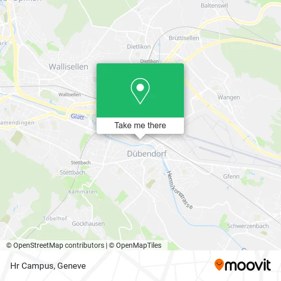 Hr Campus map