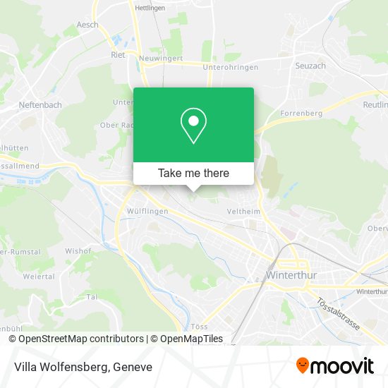 Villa Wolfensberg map