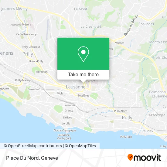 Place Du Nord map