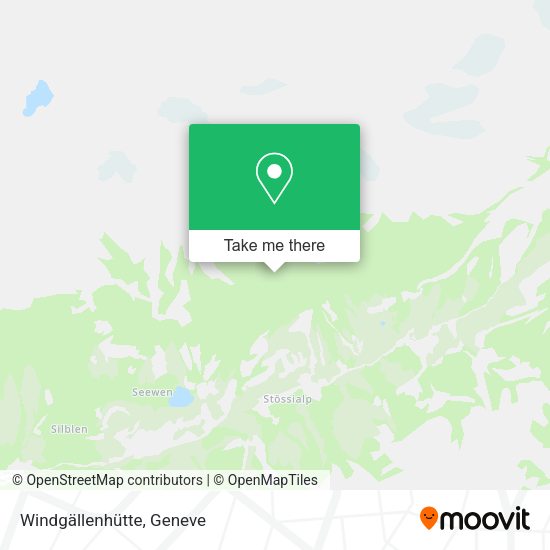 Windgällenhütte map