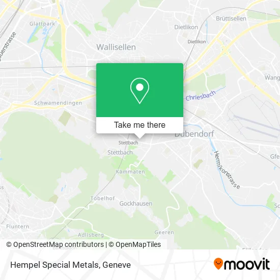 Hempel Special Metals map