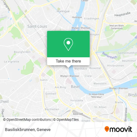Basiliskbrunnen map