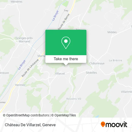 Château De Villarzel map